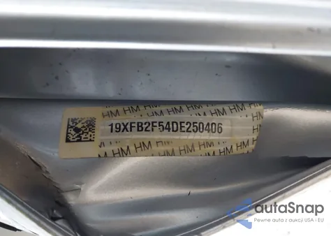 2013 Honda Civic Lx from USA, damaged, VIN 19XFB2F54DE250406